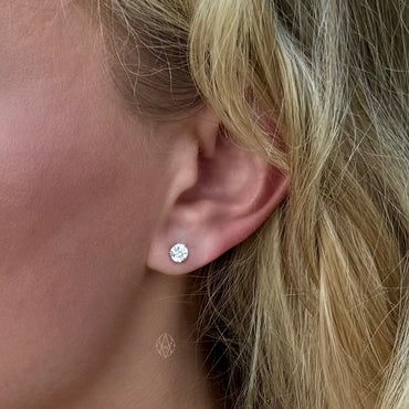 Lightspire Diamond Stud Earrings