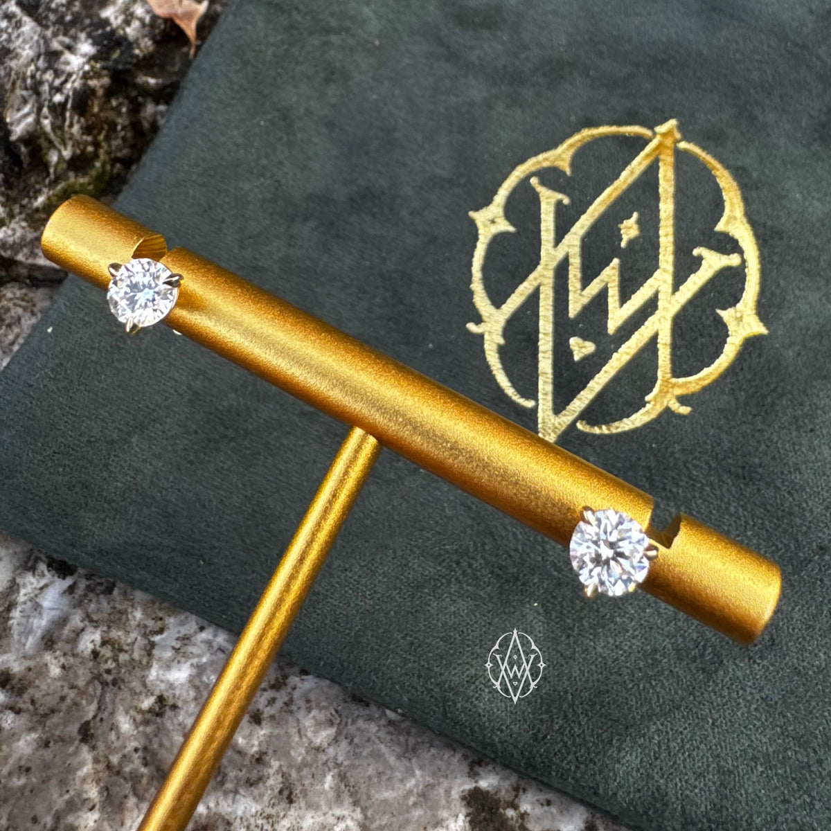 Lightspire Diamond Stud Earrings