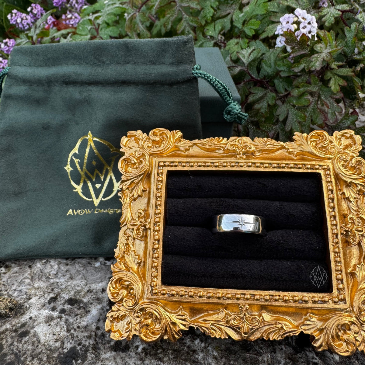 Northstar Wedding Band