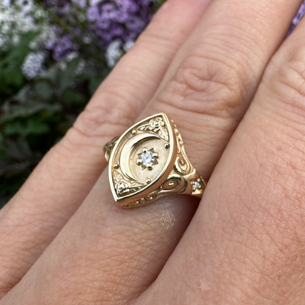 Stargazer Signet Ring