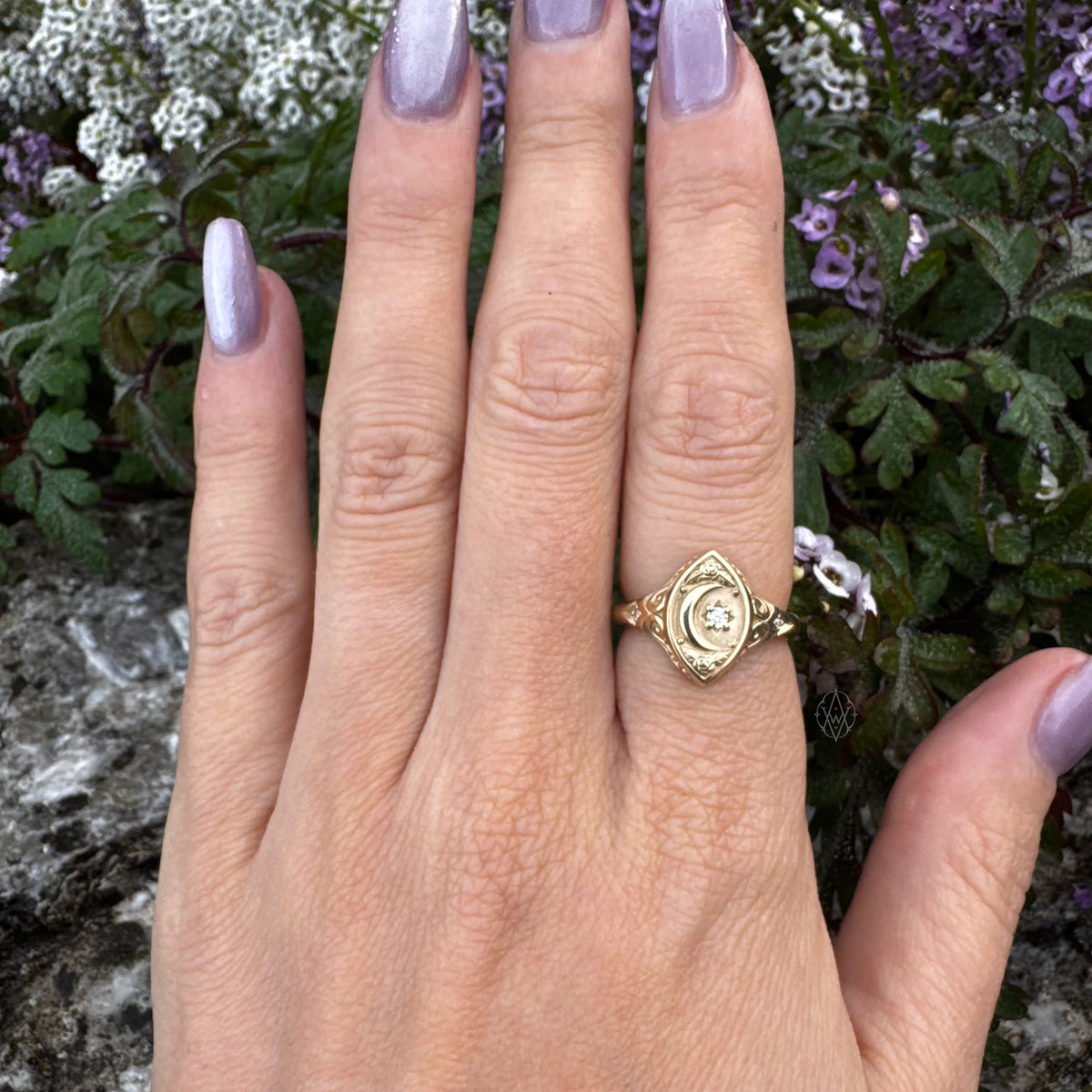 Stargazer Signet Ring