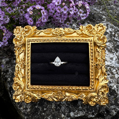 Moondrop Engagement Ring